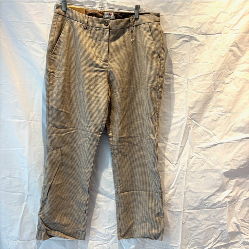 NWT L.L. Bean Classic Fit Petite Tan dress Pants SZ 12 P - Picture 10 of 10